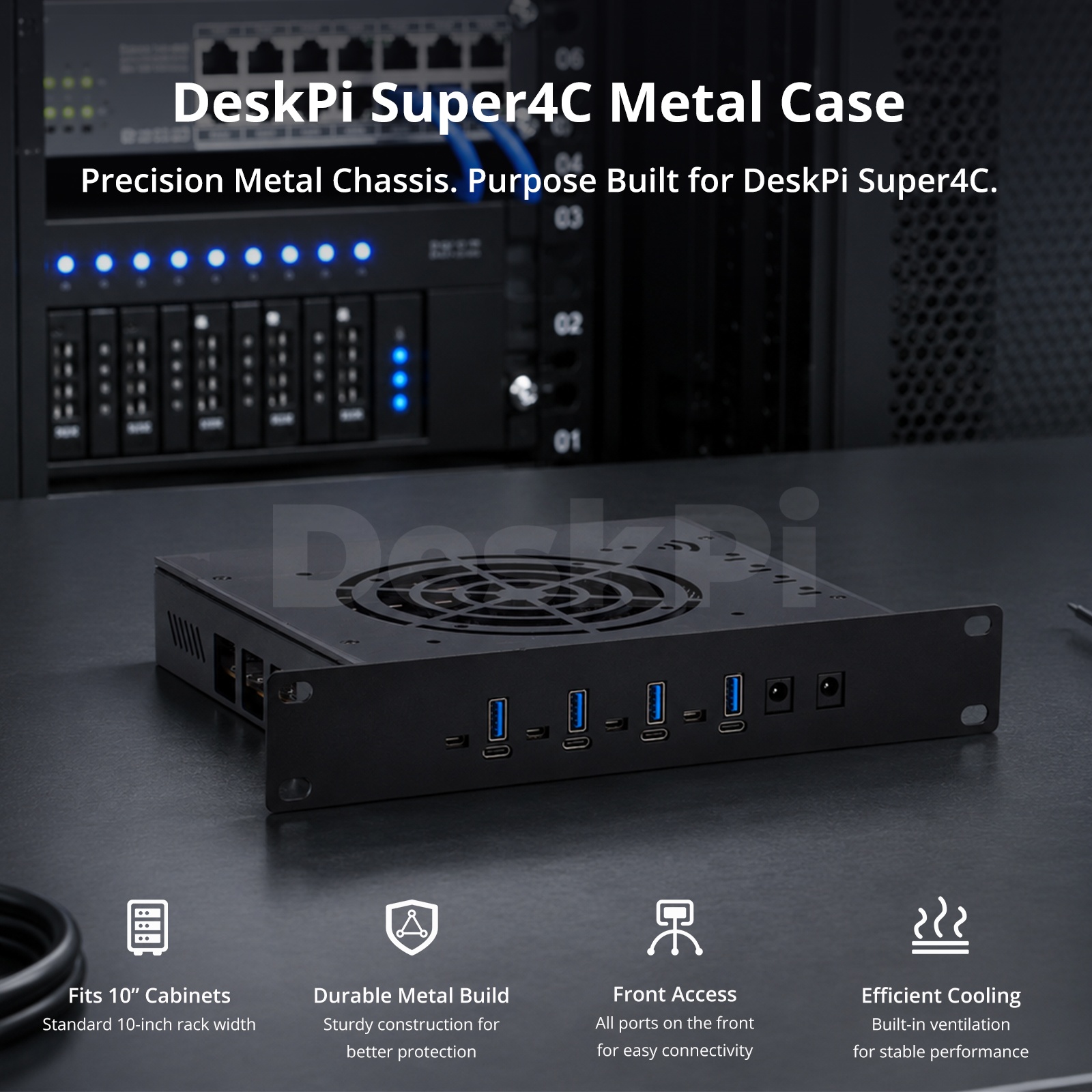 Case in Metallo DeskPi per Sup - Deskpi Super6C recensione e prezzo